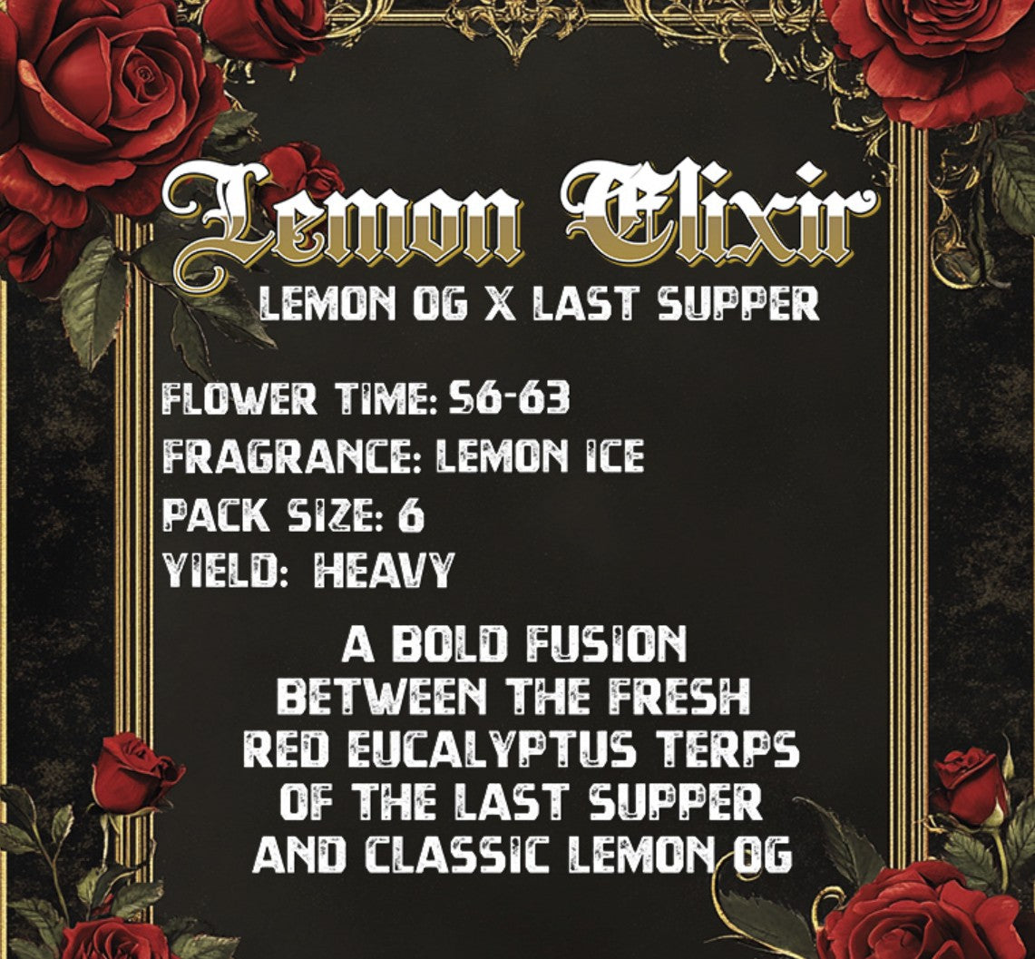 Solfire Gardens Lemon Elixir Fem 3St.