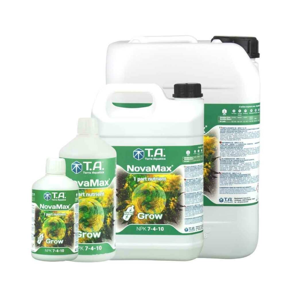 NovaMax Grow | Volldünger | 500ml – 5L | Terra Aquatica - Grow-Zen