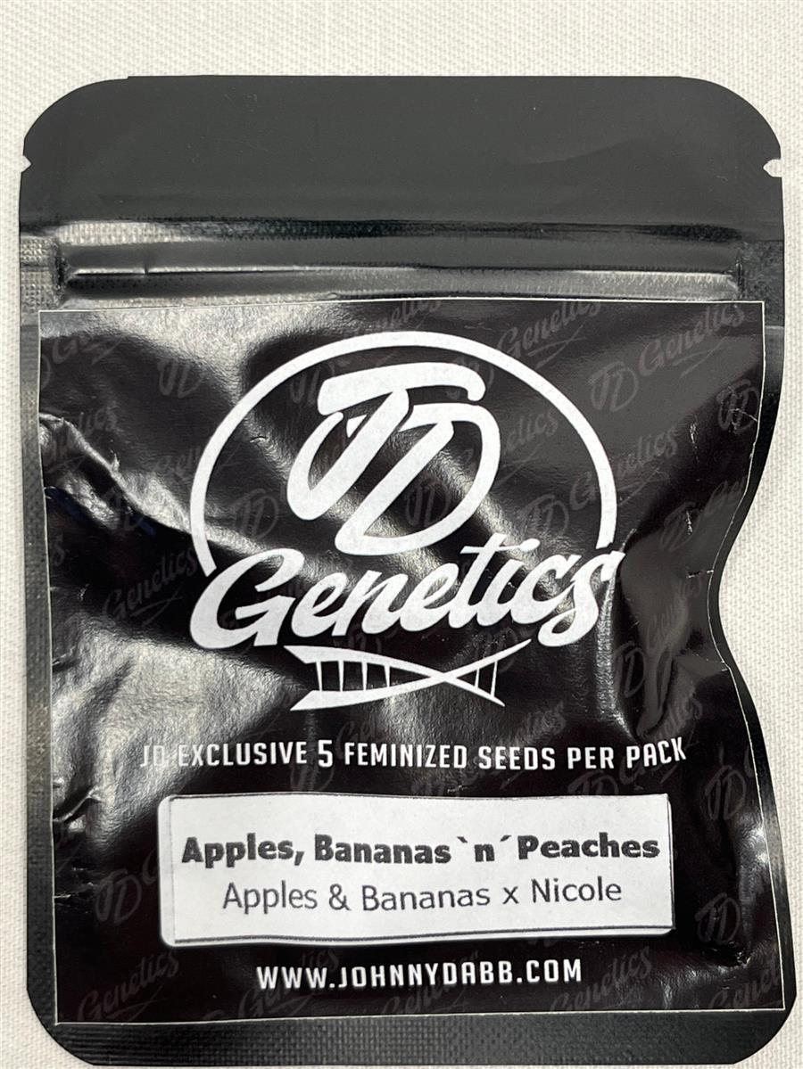 Johnny Dabb Apples Bananas 'n Peaches Fem. 5St.