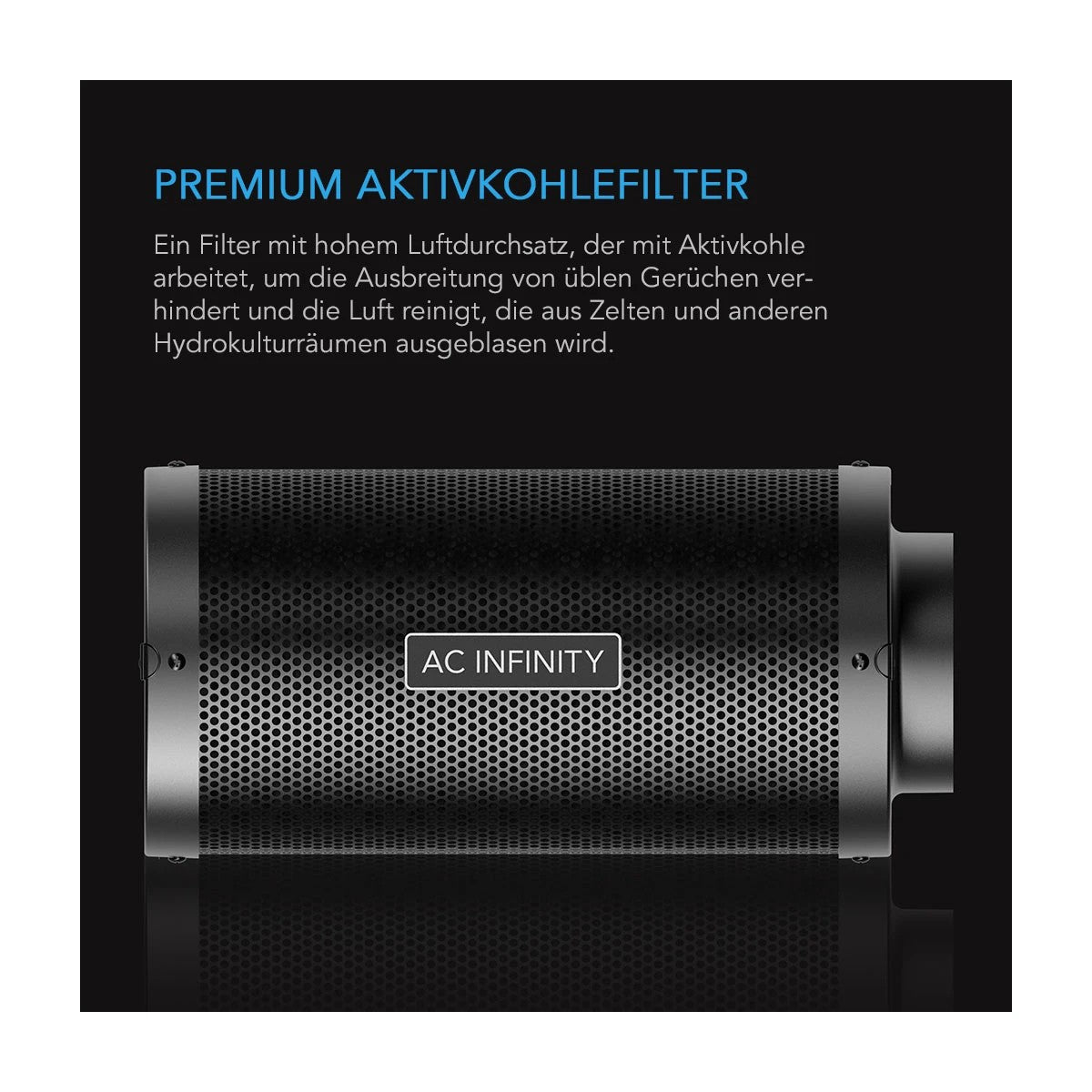 AC Infinity Aktivkohlefilter 200 mm