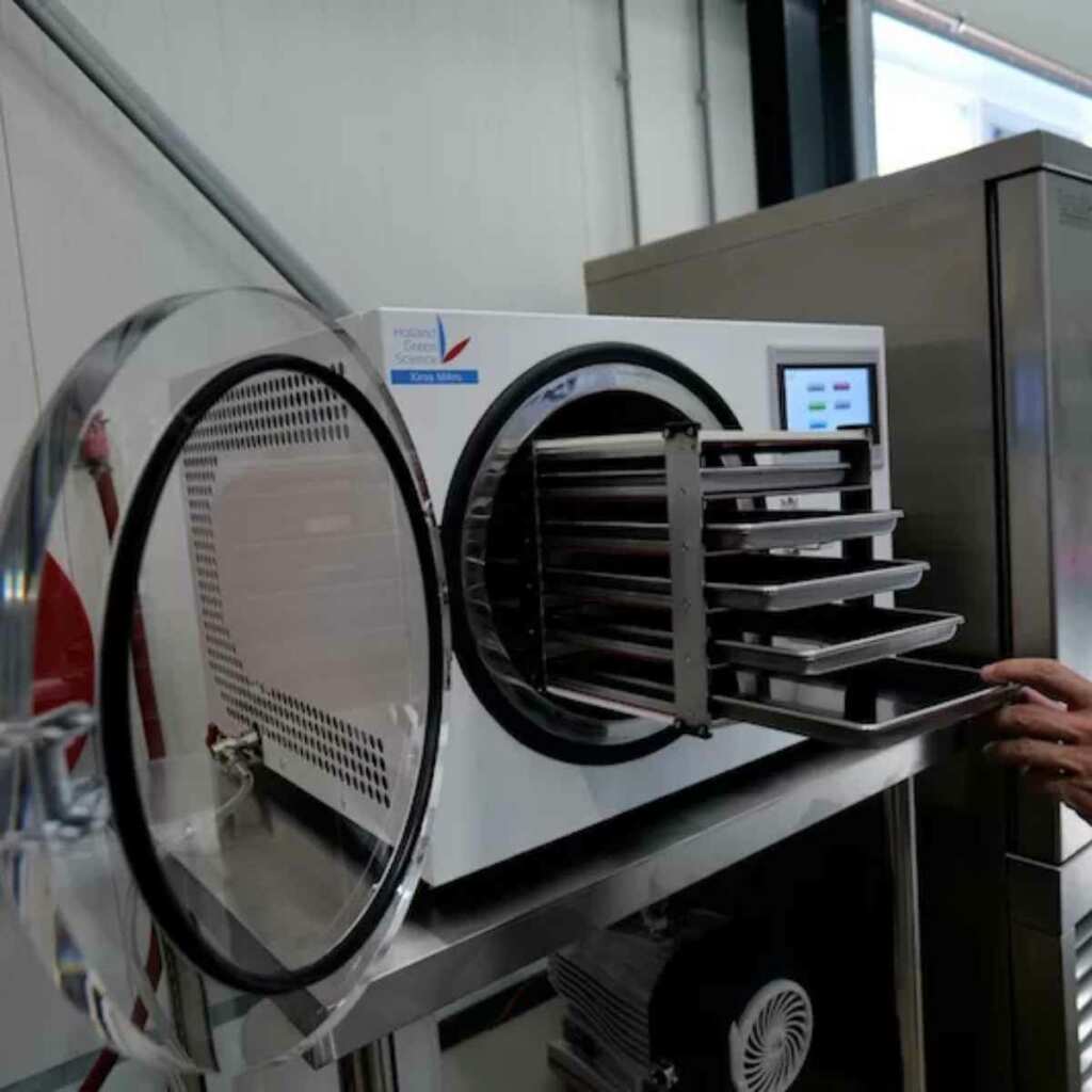 Tablett für Xiros Mikro | 9 Stück - 12mm Rand | Edelstahl | Holland Green Science - Grow-Zen