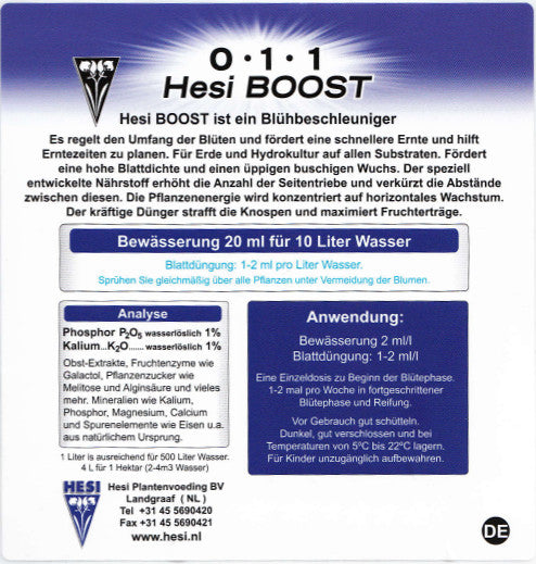 Hesi Boost 500ml – 10 Liter - Grow-Zen