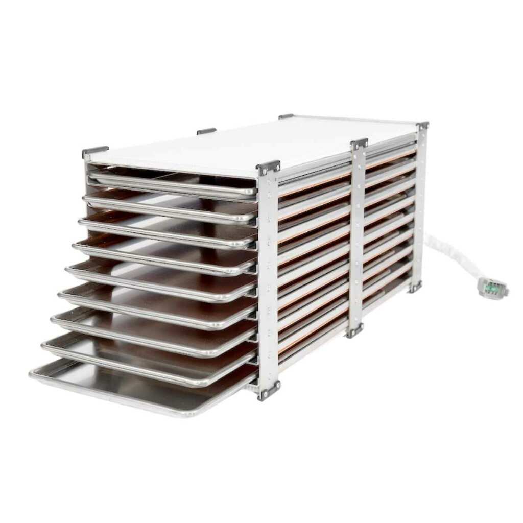 9er-Einschubrahmen Xiros Mikro (ohne Tabletts) | Edelstahl | Holland Green Science - Grow-Zen