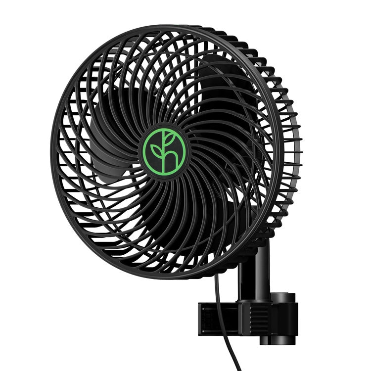 Herbgarden Oszillierender Clipventilator 10W 3 Stufen entwickelt für Growzelte