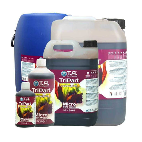 TriPart Micro | Spurenelemente & Mineralstoffe (weiches Wasser) | 500ml – 60L | Terra Aquatica - Grow-Zen