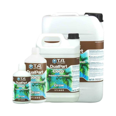 DualPart Coco Grow | Wachstumsdünger | 500ml – 1L | Terra Aquatica - Grow-Zen