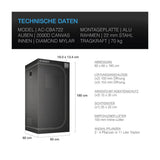 AC Infinity CLOUDLAB 722, Advance Grow Zelt 60x60