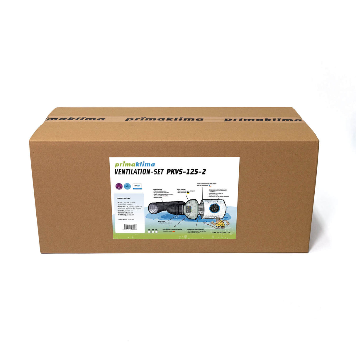 Prima Klima PKVS-125-2 Set 125 mm