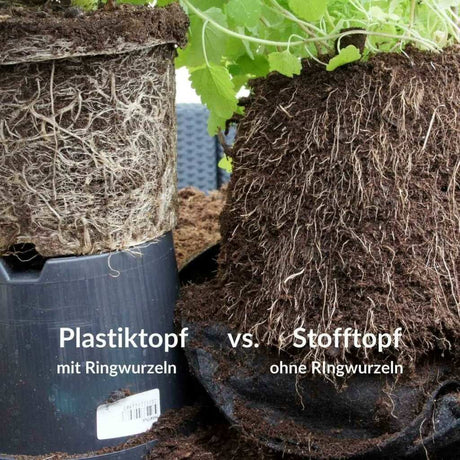 Stofftopf 12 Liter | schwarz | Root Pouch - Grow-Zen