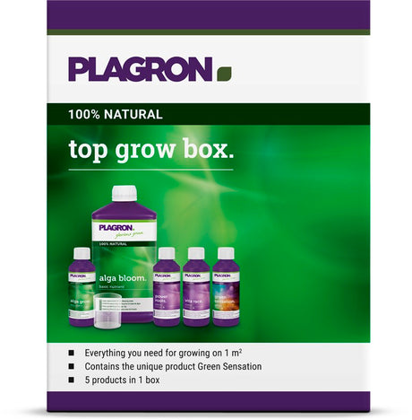 Plagron Top Grow Box Starterset Natural - Grow-Zen