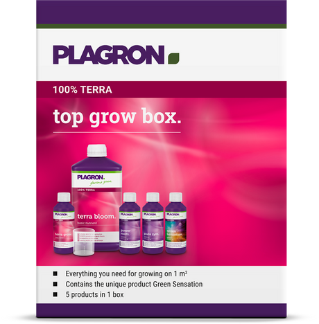 Plagron Top Grow Box Starterset Terra - Grow-Zen