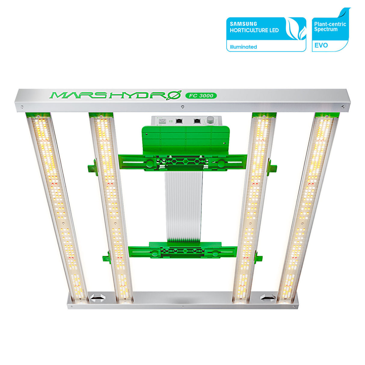 Mars Hydro Intelligent FC 3000-EVO - 300 W LED Grow Lampe Medizinisch Pflanzenlampen Samsung LM301H EVO - grow-zen