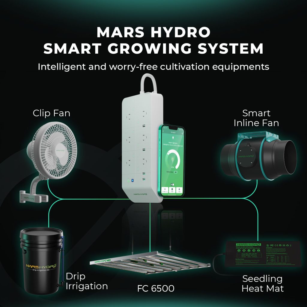 Mars Hydro Intelligent FC 6500-EVO - 730W LED Grow Lampe Samsung LM301H EVO Kommerzielle Pflanzenlampen - grow-zen