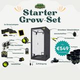 Growbox Set 120x60x180cm | 300 Watt Vollspektrum LED | Garden Highpro => Sofort Lieferbar