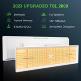 Mars Hydro TSL 2000 - 200 W LED Grow Lampe Pflanzenlampen für Zimmerpflanzen Gemüse Blume - grow-zen