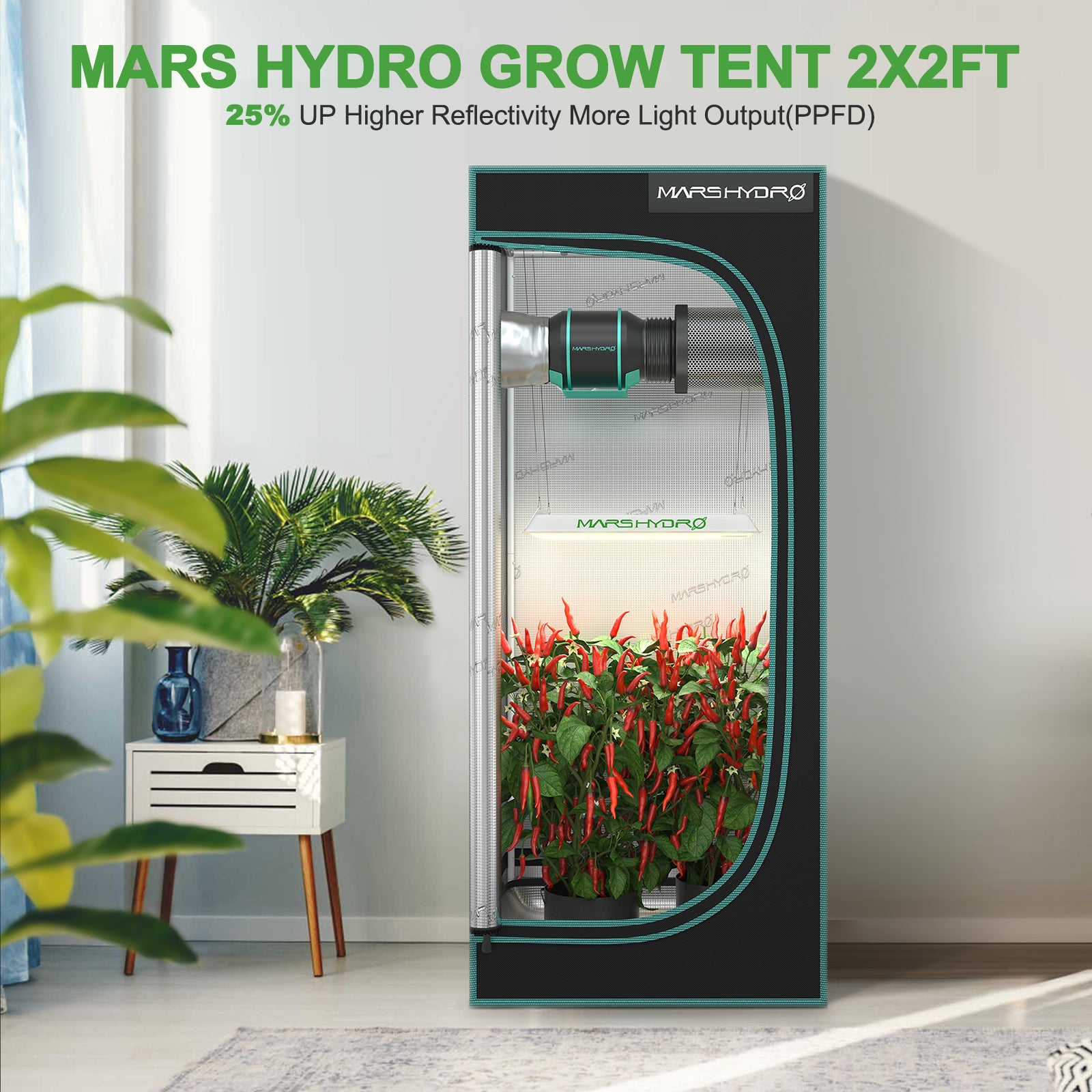 Mars Hydro TS 600 LED Grow Lampe Vollspektrum für Hydroponic