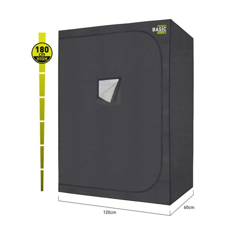 Growbox Set 120x60x180cm | 300 Watt Vollspektrum LED | Garden Highpro => Sofort Lieferbar